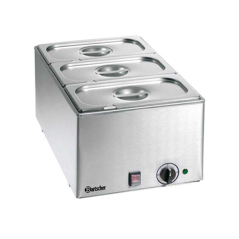 Bain-marie 3 x 1/3 GN professionnel