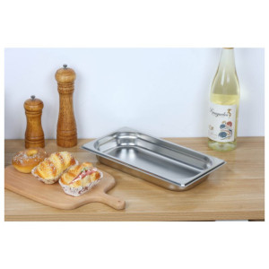 Bac Gastronorme GN 1/4 - 1,6 L - P 40 mm - Dynasteel