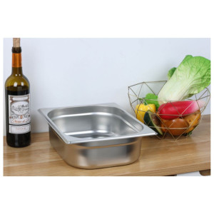 Gastro GN 2/3 Stainless Steel Container 9 L - Depth 100 mm
