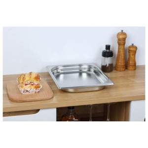 Bac Gastro GN 2/3 Inox — 40 mm, 3 L, Spülmaschinenfest
