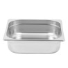 Gastro GN 1/2 Stainless Steel Container - Depth 100 mm - 6.5 L - Dynasteel