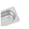 Gastro GN 1/9 Stainless Steel Pan - Depth 65 mm - 0.6 L