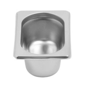 Gastro GN 1/9 Stainless Steel Pan - Depth 65 mm - 0.6 L