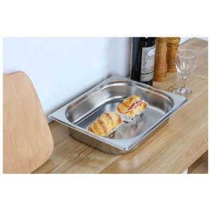 Bac Gastro GN 1/2 Inox - 65 mm - 4 L - Küche Pro