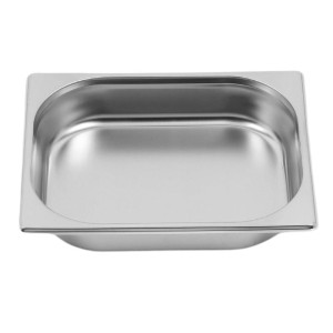 Gastro GN 1/2 Stainless Steel Tray - 65 mm - 4 L - Pro Kitchen