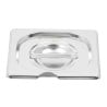 GN 1/6 Deckel aus Edelstahl - Dynasteel