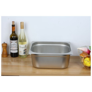 Gastro GN 1/2 Stainless Steel Container - Depth 150 mm - 9.5 L - Dynasteel