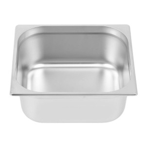 Gastro GN 1/2 Stainless Steel Container - Depth 150 mm - 9.5 L - Dynasteel