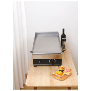 Gas Griddle Depth 34 x 64 cm Dynasteel - Exceptional performance and practical use