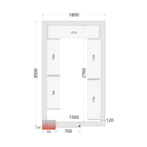 Negative cold room TEFCOLD - Efficient & economical storage