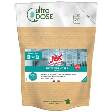 Ultra Dose Window Cleaner 5 L from Jex - Ecological and Efficient