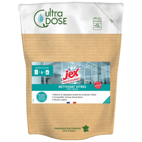 Ultra-Dose-Glasreiniger 5 L von Jex - Ökologisch und Leistungsstark