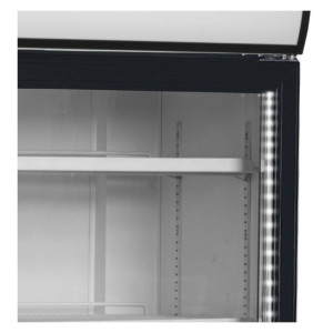 Canopy Refrigerated Display, Glass Doors - TEFCOLD 645 L - Internal Lighting, Optimal Temperature