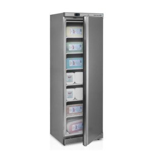 Negative Stainless Steel Refrigerated Cabinet 340 L TEFCOLD - Performance and Capacity