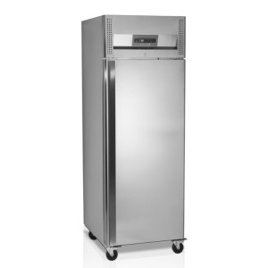 Armoire Réfrigérée Négative Inox - 1 Porte Pleine TEFCOLD 429 L : Stockage optimal pour professionnels de la cuisineArmoire Ré