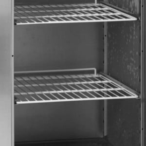 Negativer Kühlschrank aus Edelstahl 2 Türen GN 2/1 1056 L - TEFCOLD: Kapazität 1056L, Temperatur bis -24°C, Edelstahl-Finish