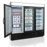 Gefrierschrank Vitrine 1657 L TEFCOLD - 3 Glastüren - Weiß