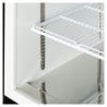 Black Vertical Freezer Showcase - 702 L | TEFCOLD | Ideal for professional catering | Energy saving, glass doors