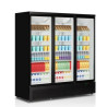 Negative Glass Door Refrigerated Cabinet 3 Doors - 1264 L TEFCOLD: Performance and practicality for kitchen professionals