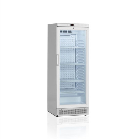 White Medical Refrigerator 1 Glass Door - 260 L | TEFCOLD