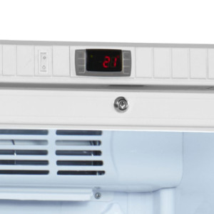 Réfrigérateur Médical Blanc 1 Porte Vitrée - TEFCOLD 347 L | Idéal pour professionnels de la cuisine