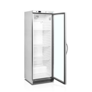 Positive Glastürkühlschrank - Edelstahl - 350 L | TEFCOLD