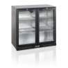 Arrière-Bar Réfrigéré 2 Portes Vitrées Battantes - 188 L TEFCOLD | Stockage professionnel réfrigéré de qualité