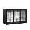 Refrigerated Back Bar 3 Sliding Glass Doors - 278 L from TEFCOLD: Store efficiently with its sliding glass doors