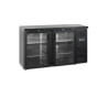 Refrigerated Back Bar 277L with Glass Doors - TEFCOLD: practical and efficient professional storage