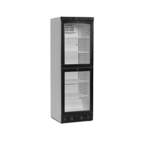 Armoire Réfrigérée à Boissons 1 Porte Vitrée Blanc - 347 L TEFCOLD - Élégante et Performante