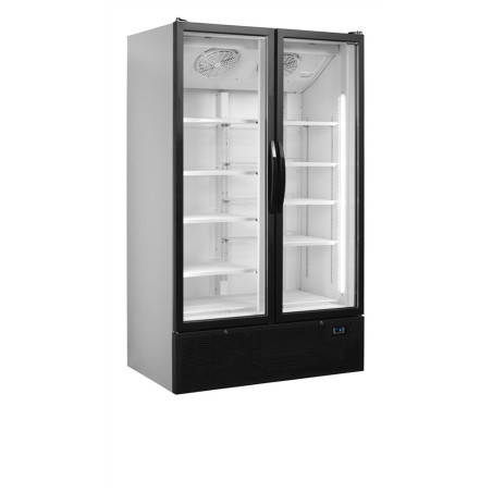 TEFCOLD 2 Glass Door Beverage Refrigerated Cabinet - 652 L: Professional display for your drinks