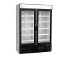 White Refrigerated Cabinet 2 Glass Doors - 1079 L TEFCOLD NC5000G