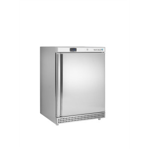 Negativer Edelstahl-Kühlschrank 120 L TEFCOLD UF200S - Professionelle Qualität.