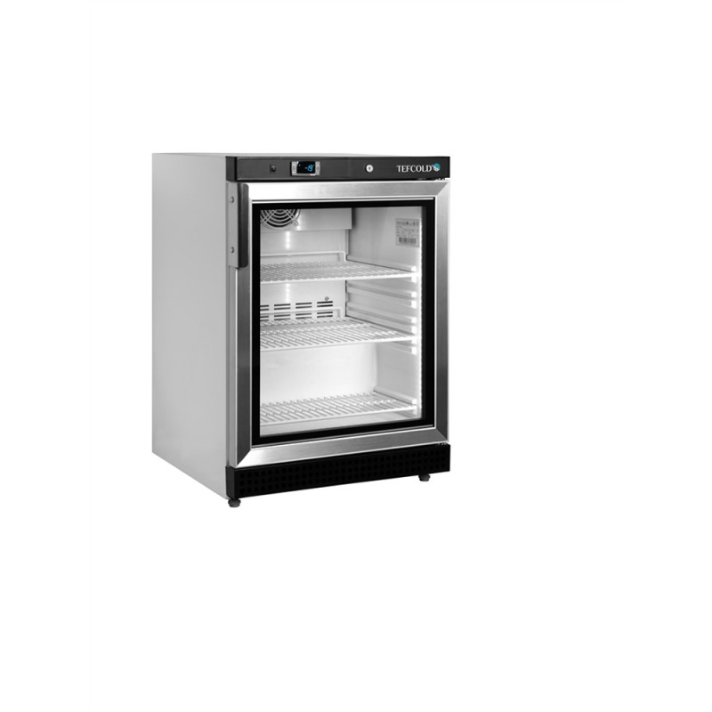 TEFCOLD White Glass Door Negative Refrigerated Cabinet 120L