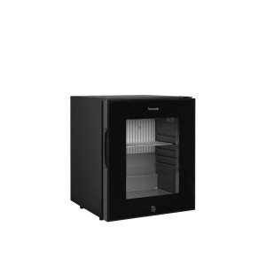 Mini-Kühlschrank Bar Glastür Schwarz 26 L TEFCOLD - Professionell Effizient