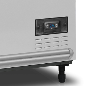 Kühlschrank Gefrierschrank Gebogenes Glasdeckel - Weiß - 422 L - TEFCOLD