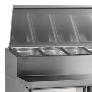 Refrigerated Preparation Table GN 1/1 - 9 GN 1/3 TEFCOLD | Stainless Steel & Optimal Performance