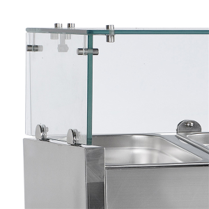 Saladette zum Aufstellen - Statisch - 7 GN 1/4 - 36,4 L - TEFCOLD