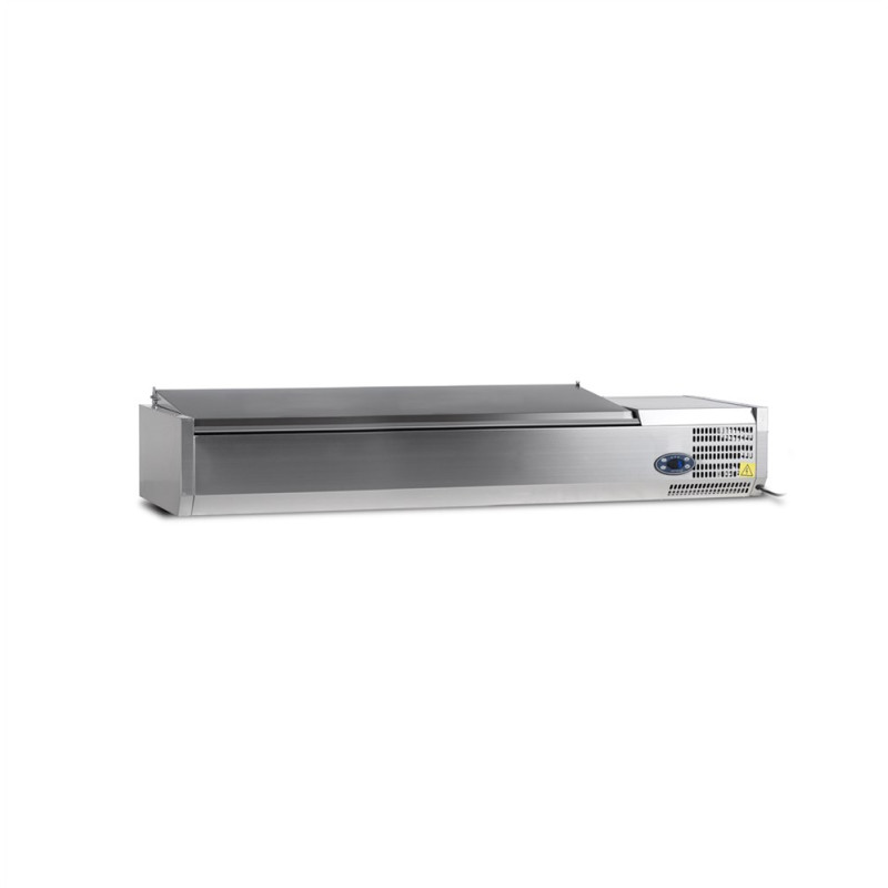 Saladette Inox Statique 7 GN 1/3 TEFCOLD - Qualité Professionnelle