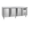 Stainless Steel Pastry Counter 3 Doors - 565 L | TEFCOLD BK310 | Quality and Performance