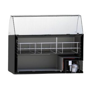 Black Ice Cream Display Case - Optimal storage for 10 x 5 L - Brand CombiSteel