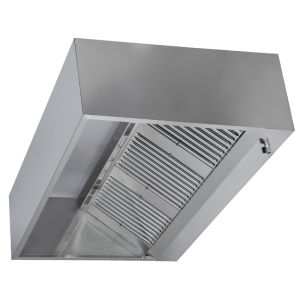 Würfelhaube 1100 LED ohne Motor - Dynasteel Qualität Inox AISI 304