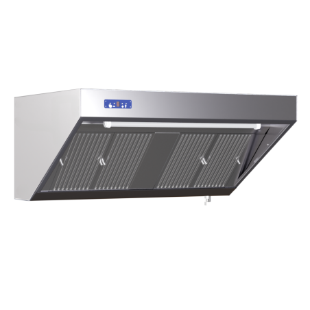 Complete Snack Hood 700 - Powerful Motor and Integrated LED - Dynasteel