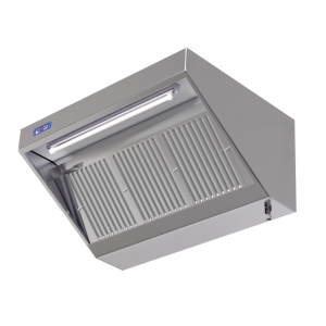 Complete Snack Hood 700 - Dynasteel: Motor, LED, Dimmer