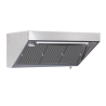 Snack hood 700 with LED and without motor from Dynasteel - Length 2000