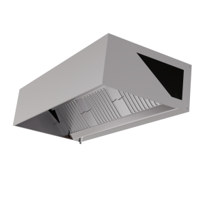 Cubic Hood 900 Led Without Dynasteel Motor - Length 1600 & Stainless Steel AISI 304