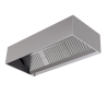 Hotte Cubique 1100 LED Sans Moteur - Longueur 1600 Dynasteel