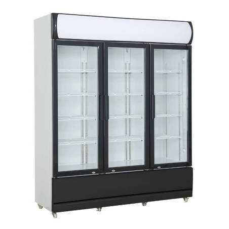 Refrigerated Display Case for Drinks 3 Glass Doors 1065L Combisteel - High Capacity, Premium Quality