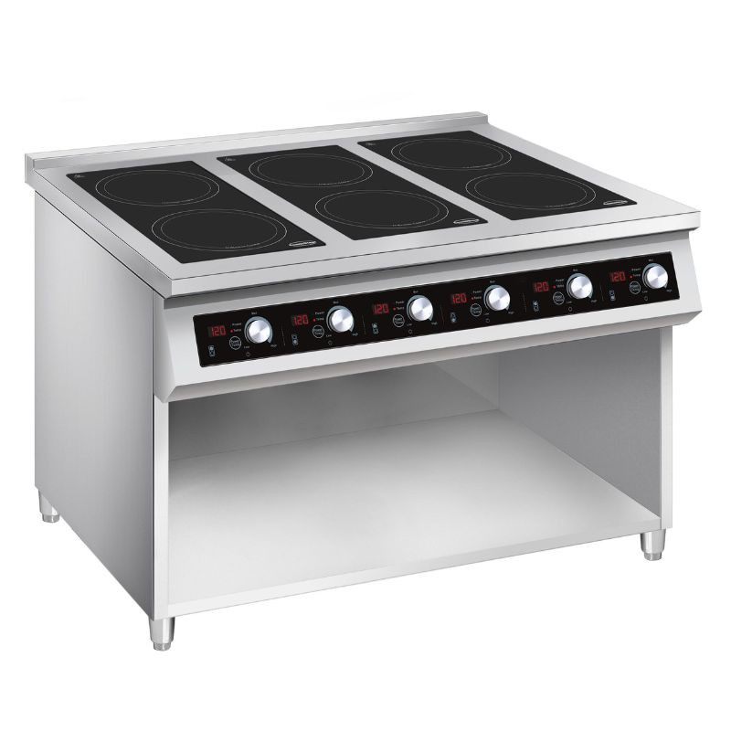 Cuisinière à Induction 6 Plaque 21000 W CombiSteel | Puissante et Précise