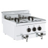 Friteuse Électrique CombiSteel - Puissance 15000 W, Capacité 2x10 L